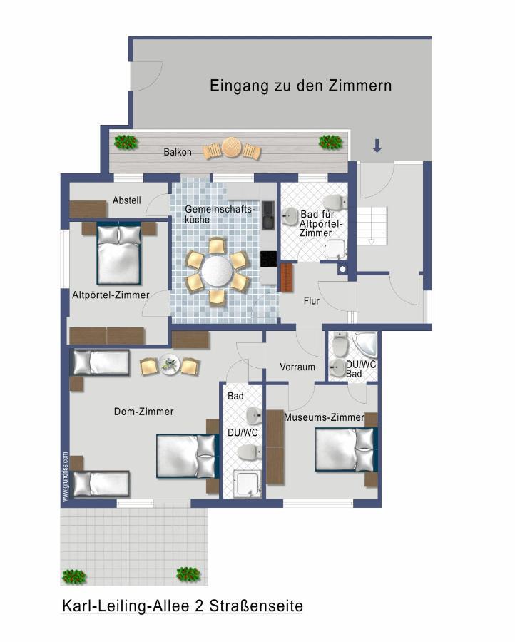 Zimmer Am Museum Speyer Eksteriør billede